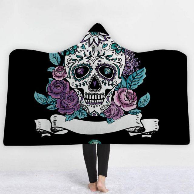 Digital Print Magic Hooded Blanket